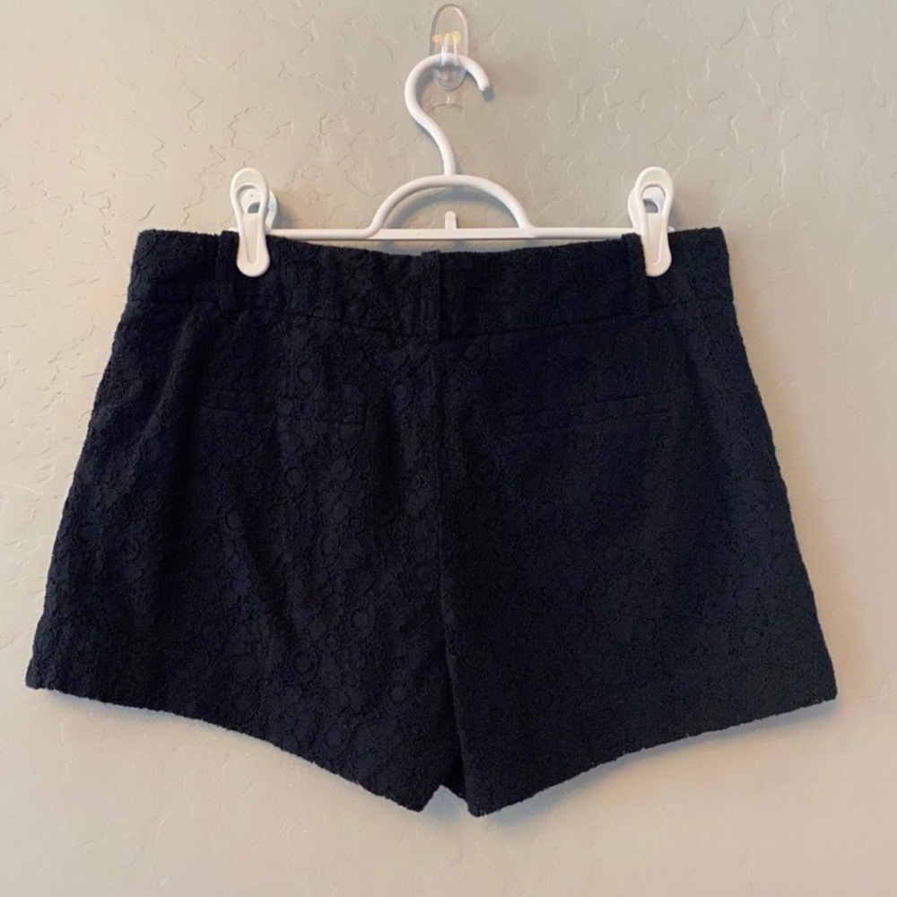 Ann Taylor LOFT black lace shorts size 4 - Picture 5 of 9